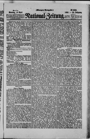 National-Zeitung vom 19.04.1885