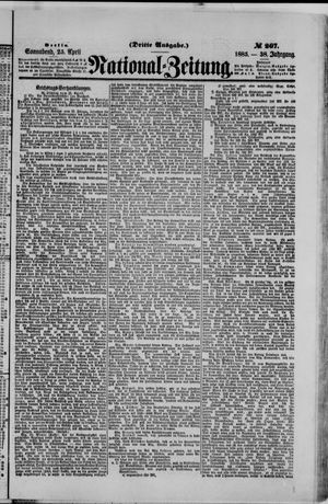 Nationalzeitung on Apr 25, 1885