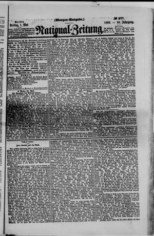 Nationalzeitung vom 01.05.1885
