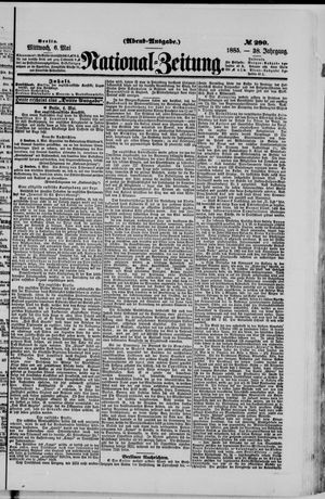 Nationalzeitung vom 06.05.1885