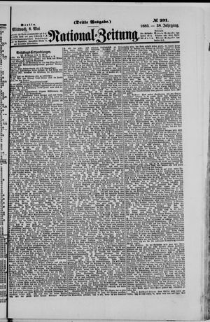 Nationalzeitung vom 06.05.1885