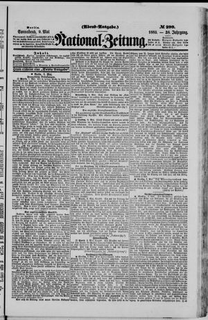 Nationalzeitung vom 09.05.1885