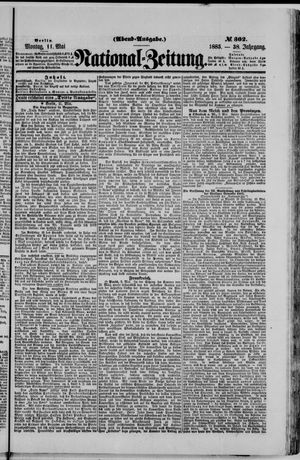 Nationalzeitung vom 11.05.1885