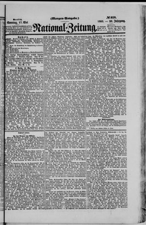 Nationalzeitung on May 17, 1885