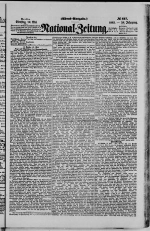 National-Zeitung vom 19.05.1885