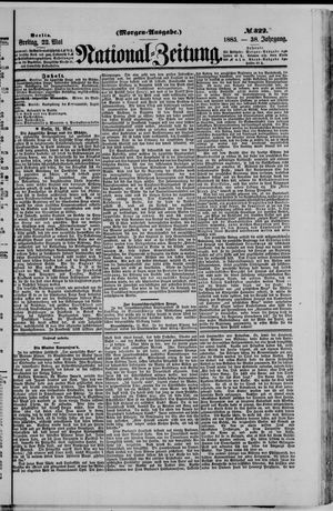 Nationalzeitung vom 22.05.1885