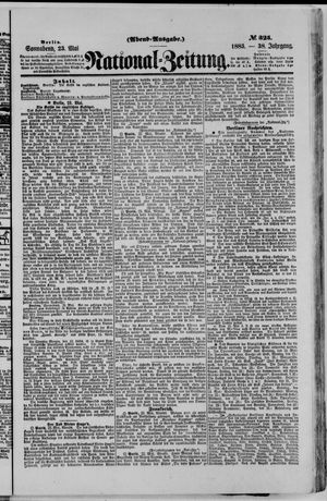 Nationalzeitung vom 23.05.1885