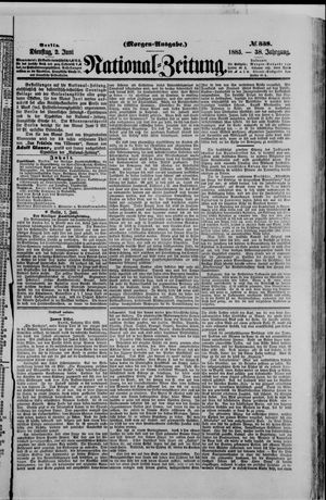 Nationalzeitung vom 02.06.1885