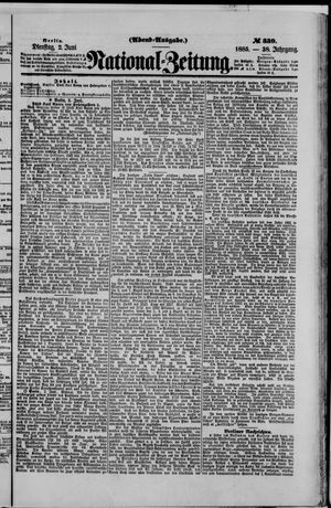 Nationalzeitung vom 02.06.1885