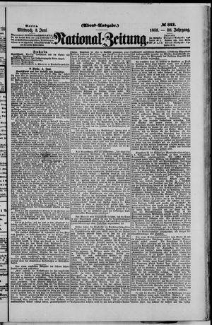 Nationalzeitung vom 03.06.1885