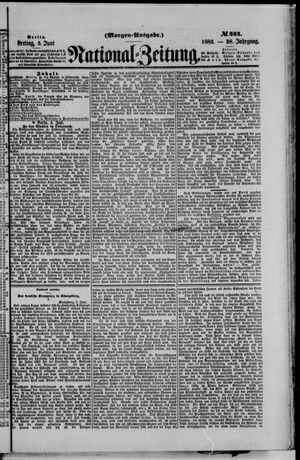 Nationalzeitung vom 05.06.1885