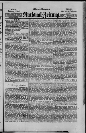 Nationalzeitung on Jun 7, 1885