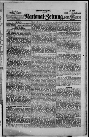National-Zeitung vom 12.06.1885