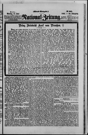 Nationalzeitung on Jun 15, 1885