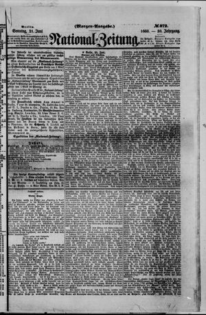 Nationalzeitung on Jun 21, 1885