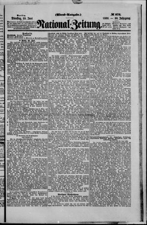Nationalzeitung vom 23.06.1885