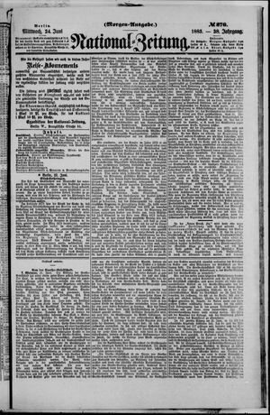 Nationalzeitung on Jun 24, 1885