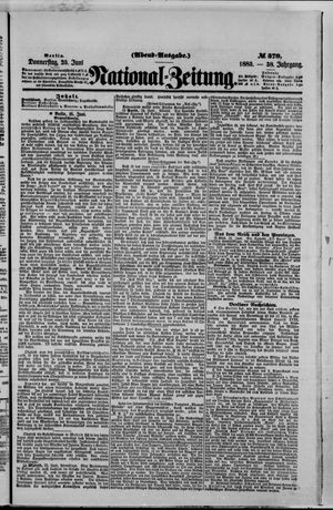 Nationalzeitung on Jun 25, 1885