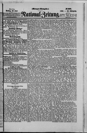 Nationalzeitung on Jun 26, 1885