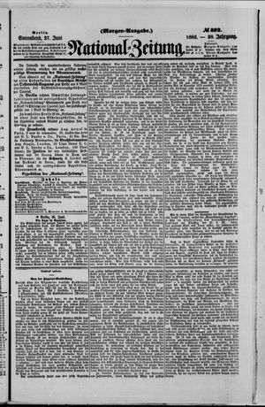 Nationalzeitung on Jun 27, 1885