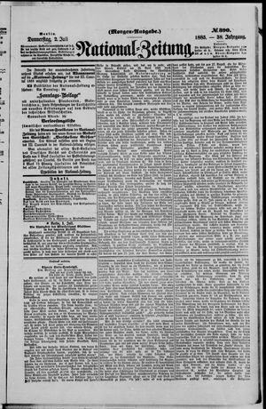Nationalzeitung vom 02.07.1885