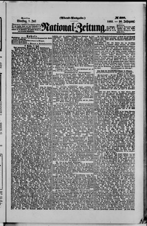 Nationalzeitung vom 07.07.1885