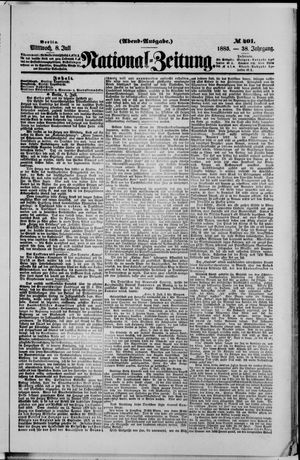 Nationalzeitung vom 08.07.1885