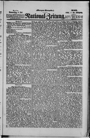 Nationalzeitung on Jul 9, 1885