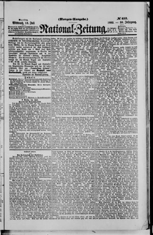 Nationalzeitung on Jul 15, 1885