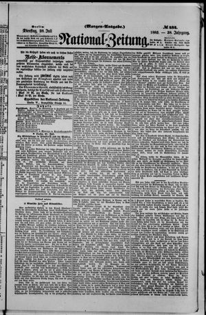Nationalzeitung on Jul 28, 1885