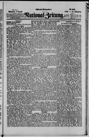 Nationalzeitung on Aug 5, 1885