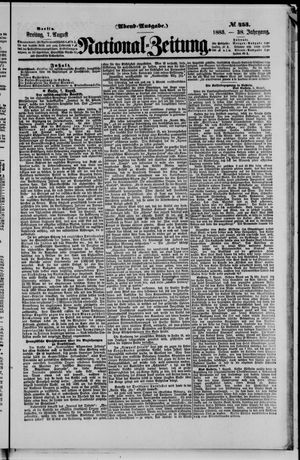 National-Zeitung vom 07.08.1885