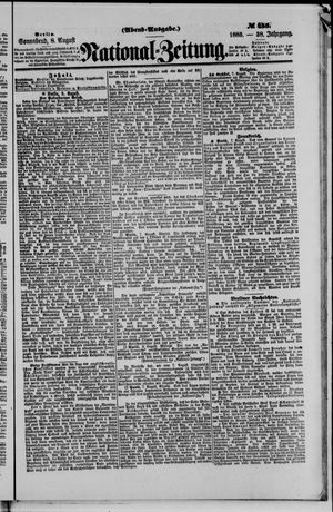 Nationalzeitung on Aug 8, 1885