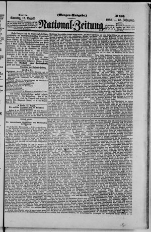 National-Zeitung vom 16.08.1885