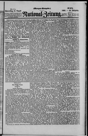 National-Zeitung vom 20.08.1885