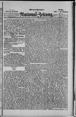 National-Zeitung vom 23.08.1885