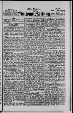 National-Zeitung vom 26.08.1885