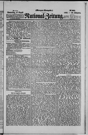 National-Zeitung vom 27.08.1885