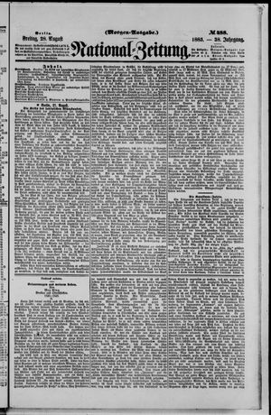 National-Zeitung vom 28.08.1885