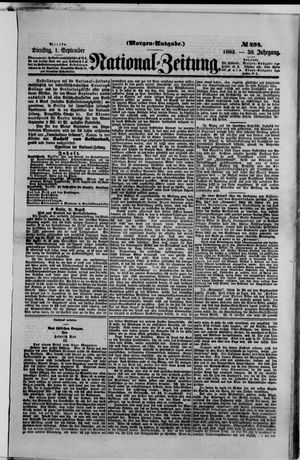 National-Zeitung on Sep 1, 1885