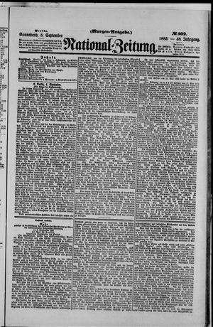 National-Zeitung vom 05.09.1885