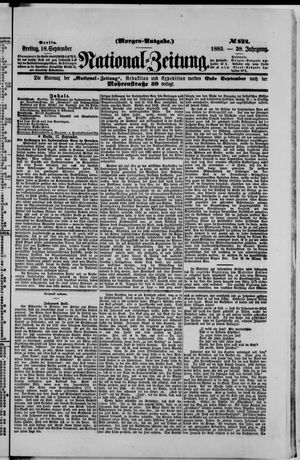National-Zeitung vom 18.09.1885