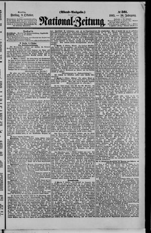 National-Zeitung on Oct 9, 1885