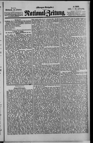 National-Zeitung vom 28.10.1885