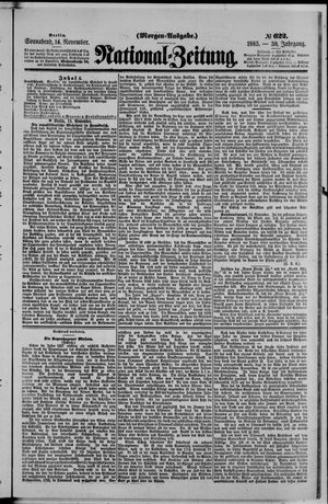 National-Zeitung vom 14.11.1885