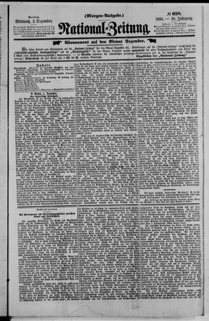 National-Zeitung vom 02.12.1885