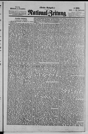 National-Zeitung vom 02.12.1885