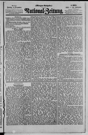 National-Zeitung vom 04.12.1885