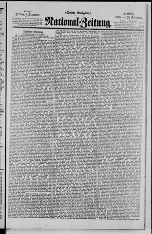 National-Zeitung vom 04.12.1885
