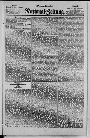National-Zeitung vom 12.12.1885